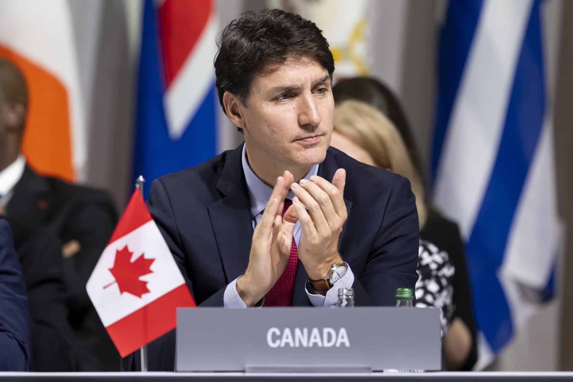 Fotografía de archivo en donde se ve al primer ministro de canadá, Justin Trudeau. EFE/URS FLUEELER