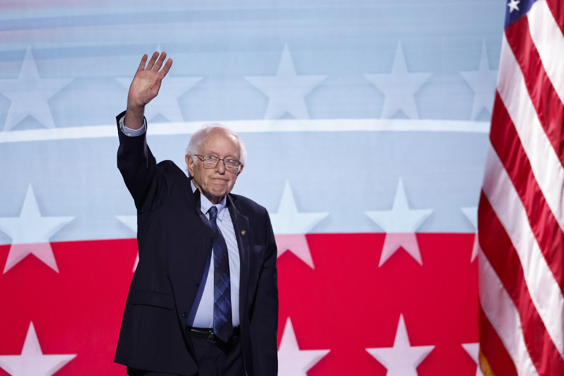 Fotografía de archivo del senador independiente de Vermont Bernie Sanders. EFE/CAROLINE BREHMAN