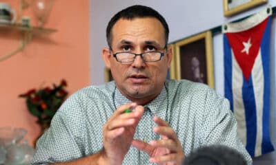 Fotografía de archivo del 12 de mayo de 2016 del opositor cubano José Daniel Ferrer. EFE/ Alejandro Ernesto