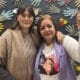 La activista mexicana Norma Andrade (d), líder feminista mexicana, acompañada de la directora y periodista francesa Brigitte Leoni, este jueves en Ginebra para el estreno del documental "Norma, en búsqueda de la justicia", inspirado en su historia y dirigido por Brigitte Leoni. EFE/Anisia Gil