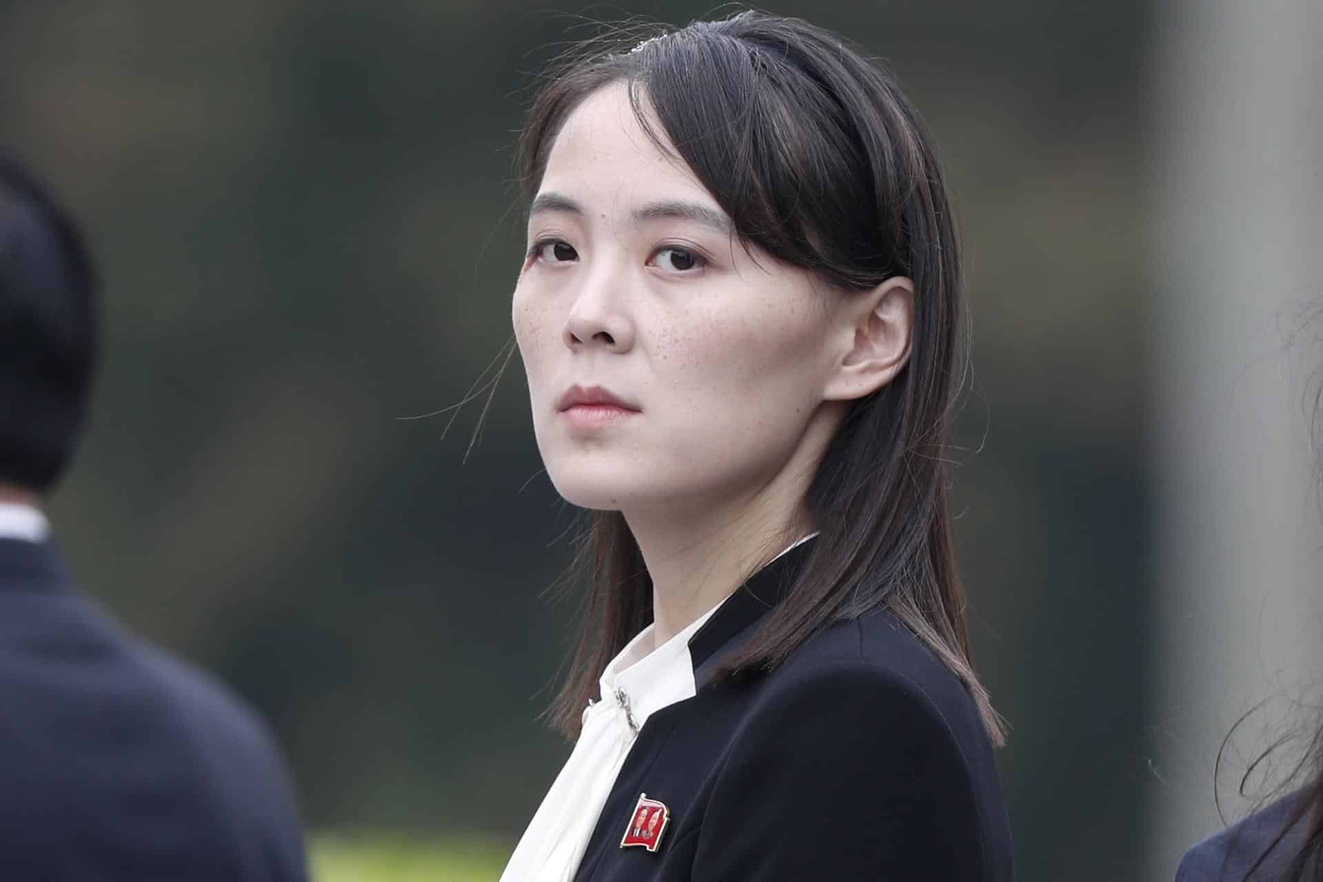 Fotografía de archivo de Kim Yo-jong, hermana del líder norcoreano, Kim Jong-un. EFE/EPA/JORGE SILVA / POOL