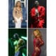 Combo de fotografías de archivo que muestra a los cantantes Sabrina Carpenter (arriba-i), Kendrick Lamar (arriba-d), Post Malone (abajo-i) y Beyoncé (abajo-d). Beyoncé lidera la lista de los nominados a la 67 edición de los Grammy con 11 menciones, seguida de Charli XCX, Billie Eilish, Kendrick Lamar y Post Malone, con siete nominaciones. EFE/ARCHIVO