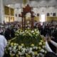 Fotografía de archivo en donde nicaraguenses celebran una eucaristía en la catedral de Managua (Nicaragua). EFE/ Jorge Torres