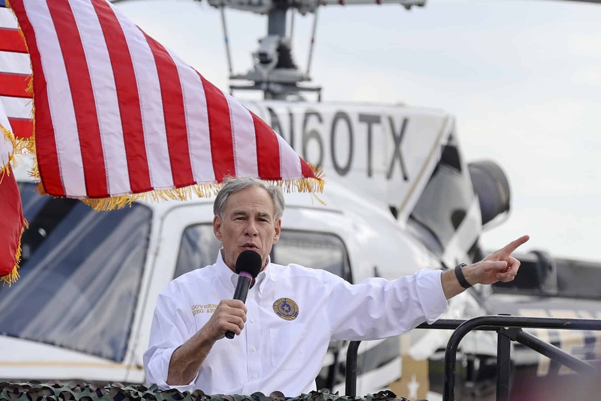 Fotografía del Gobernador de Texas, Greg Abbott. EFE/ADAM DAVIS