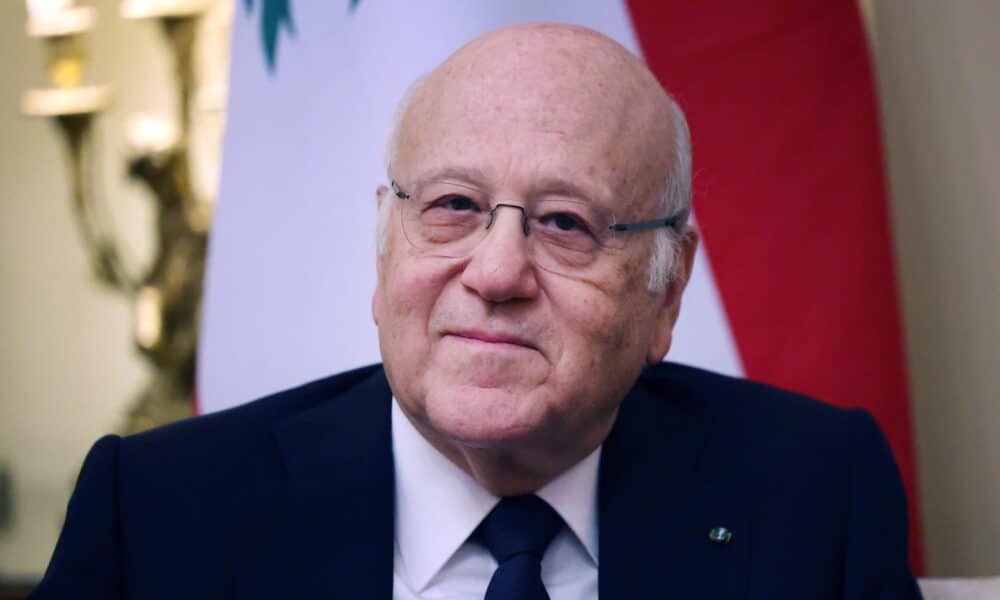 El primer ministro libanés Najib Mikati. EFE/EPA/ANDY RAIN / POOL