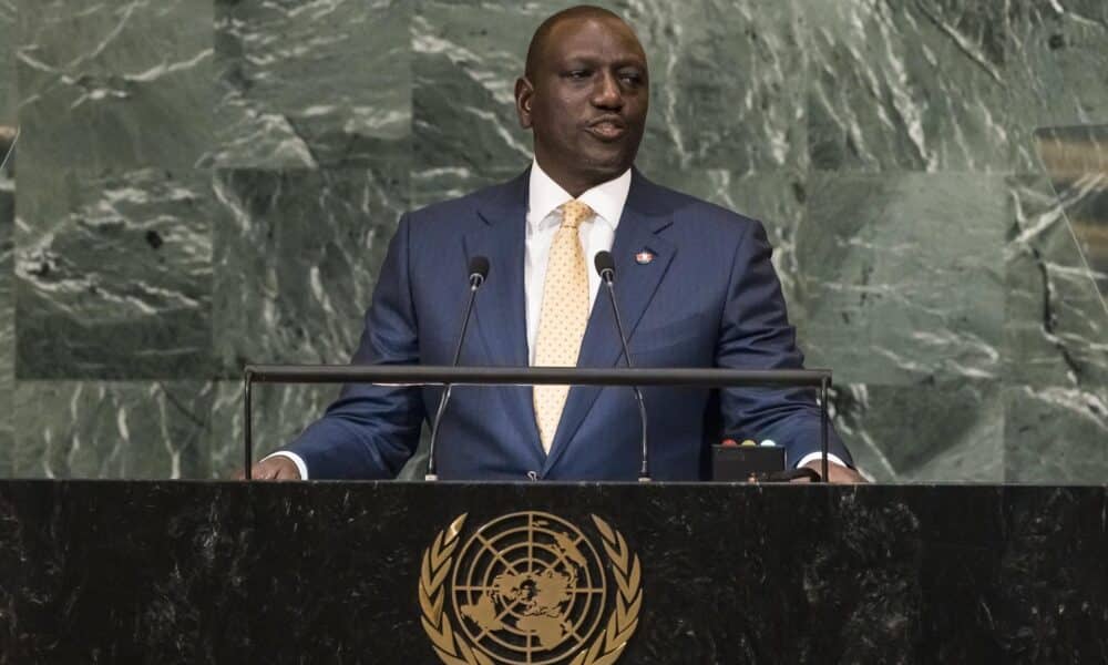 El presidente de Kenia, William Ruto. EFE/EPA/JUSTIN LANE