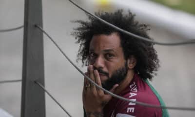 Fotografía de archivo de Marcelo, a quien el Fluminense le rescindió su contrato. EFE/ Antonio Lacerda