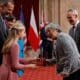 Imagen de archivo del rey Felipe VI y la princesa Leonor saludando a la bióloga Joanne Chory (2d), Premio Princesa de Asturias de Investigación Científica y Técnica 2019, en Oviedo. EFE/Ballesteros