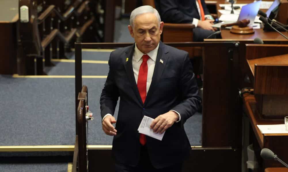 Fotografía del primer ministro israelí, Benjamín Netanyahu. EFE/Abir Sultan