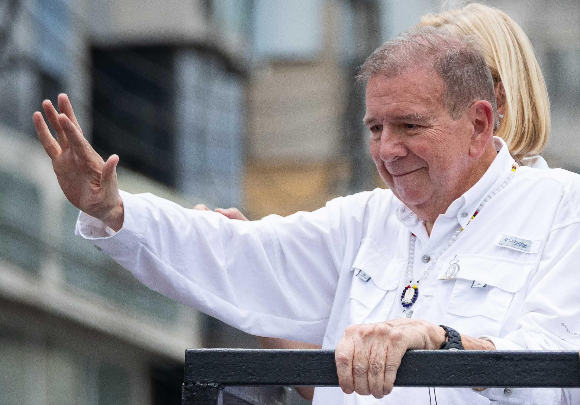 Fotografía de archivo de Edmundo González Urrutia, reconocido por Ecuador como "presidente electo" de Venezuela. EFE/ Ronald Peña