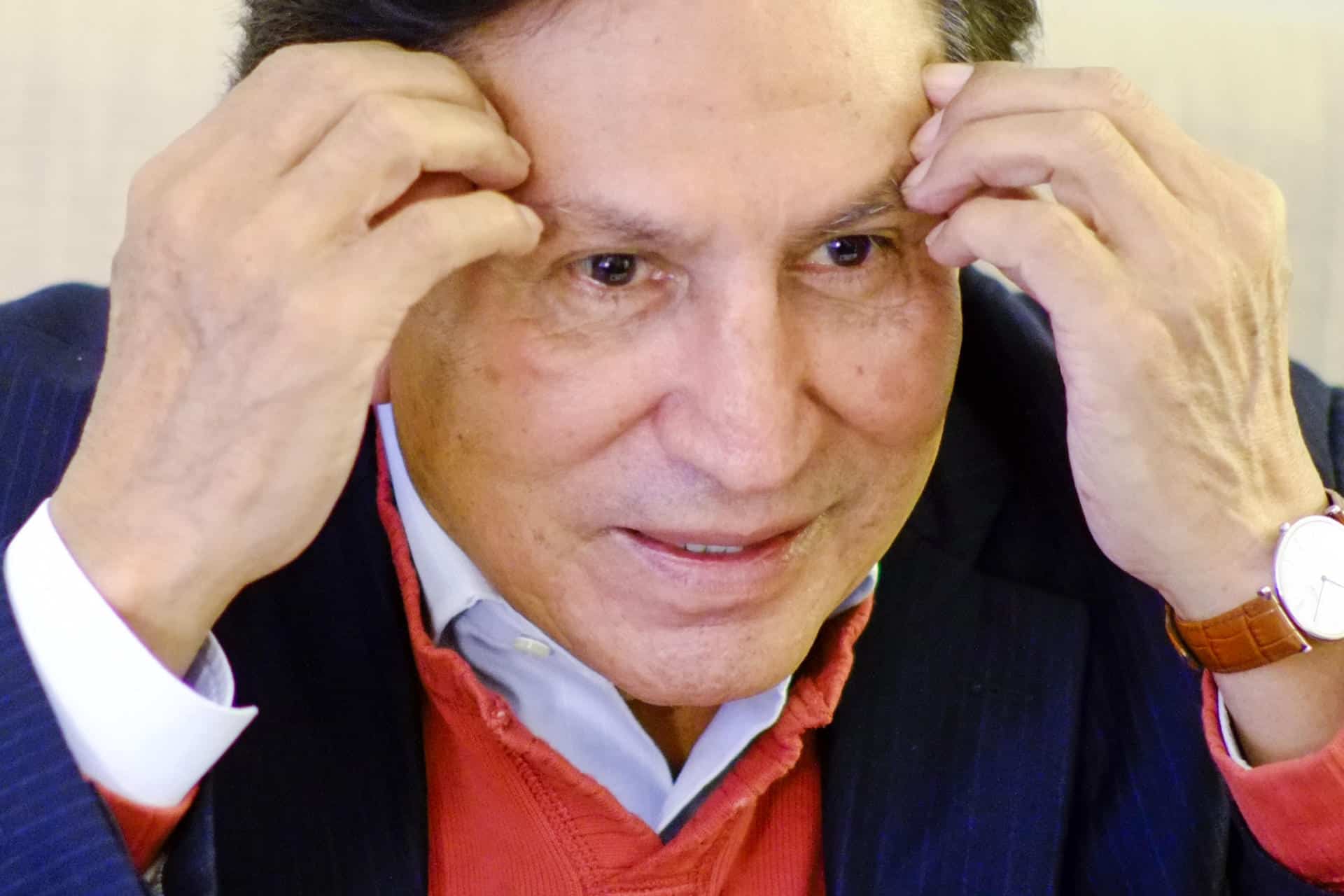 Fotografía de archivo del expresidente peruano Alejandro Toledo durante una entrevista con lEFE en Nueva York (EE.UU.). EFE/Eduardo Muñoz Álvarez