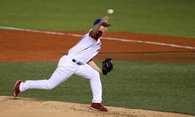 Imagen de archivo del jugador Seth Lugo. EFE/José Méndez