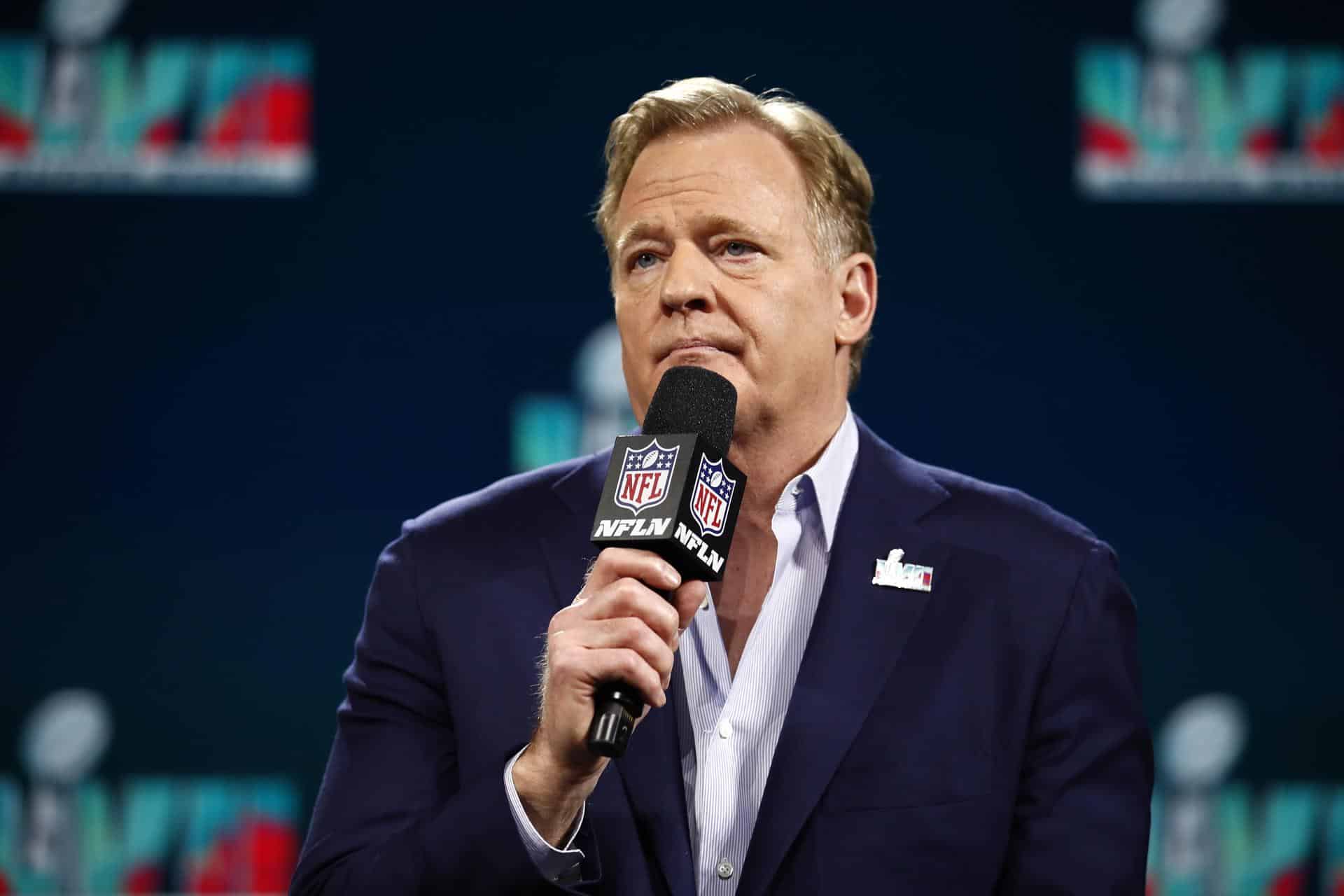 Roger Goodell, comisionado de la NFL, en una imagen de archivo. EFE/EPA/CAROLINE BREHMAN