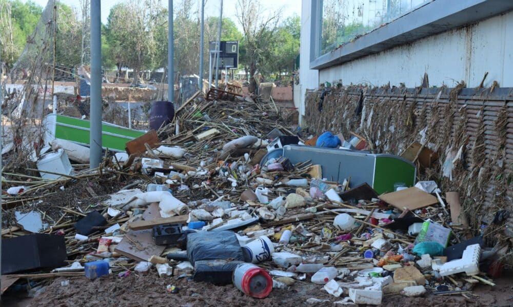 Campo El Terrer, donde juega el E1 Paiporta EFE/Cedida Carlos Ortí (FFCV)