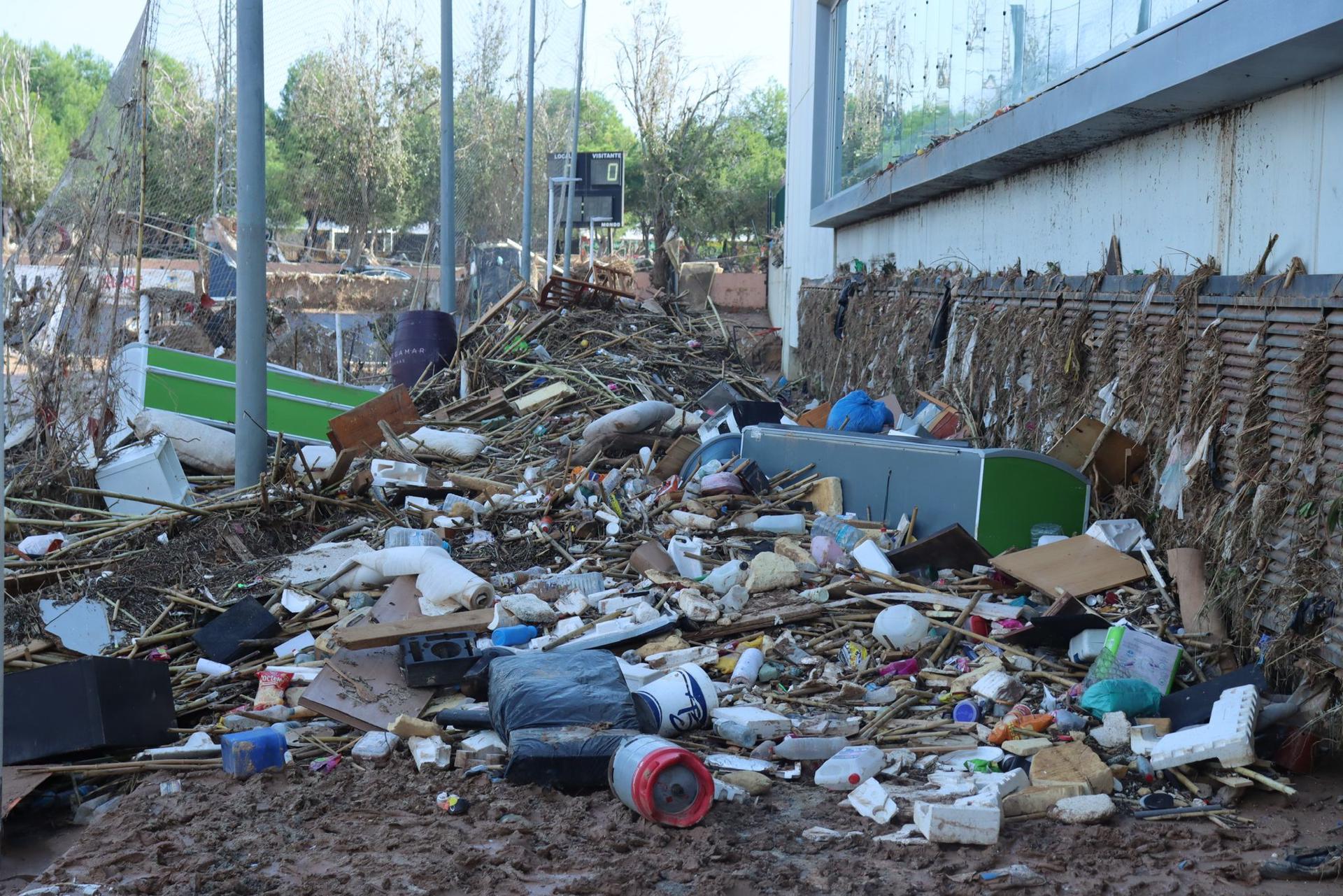 Campo El Terrer, donde juega el E1 Paiporta EFE/Cedida Carlos Ortí (FFCV)