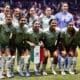 Jugadoras de la selección femenina de México posan previo al inicio de un partido amistoso en el estadio Nemesio Díez, en Toluca (México). Archivo. EFE/ Alex Cruz