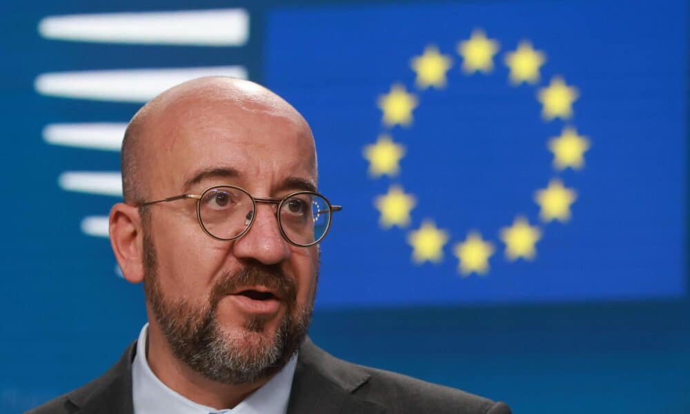 El presidente del Consejo Europeo, Charles Michel, en una foto de archivo. EFE/EPA/OLIVIER HOSLET