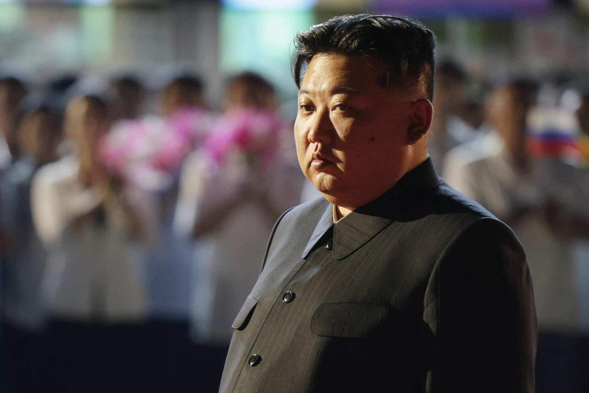 Fotografía cedida de archivo del líder norcoreano Kim Jong Un. EFE/GAVRIIL GRIGOROV / SPUTNIK