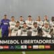 Jugadores de Botafogo durante la semifinal de la Copa Libertadores ante el Peñarol. EFE/ Sofia Torres