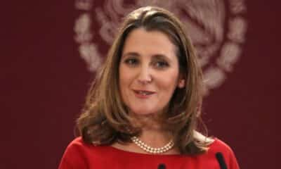 Fotografía de archivo de la viceprimera ministra canadiense, Chrystia Freeland. EFE/Mario Guzmán