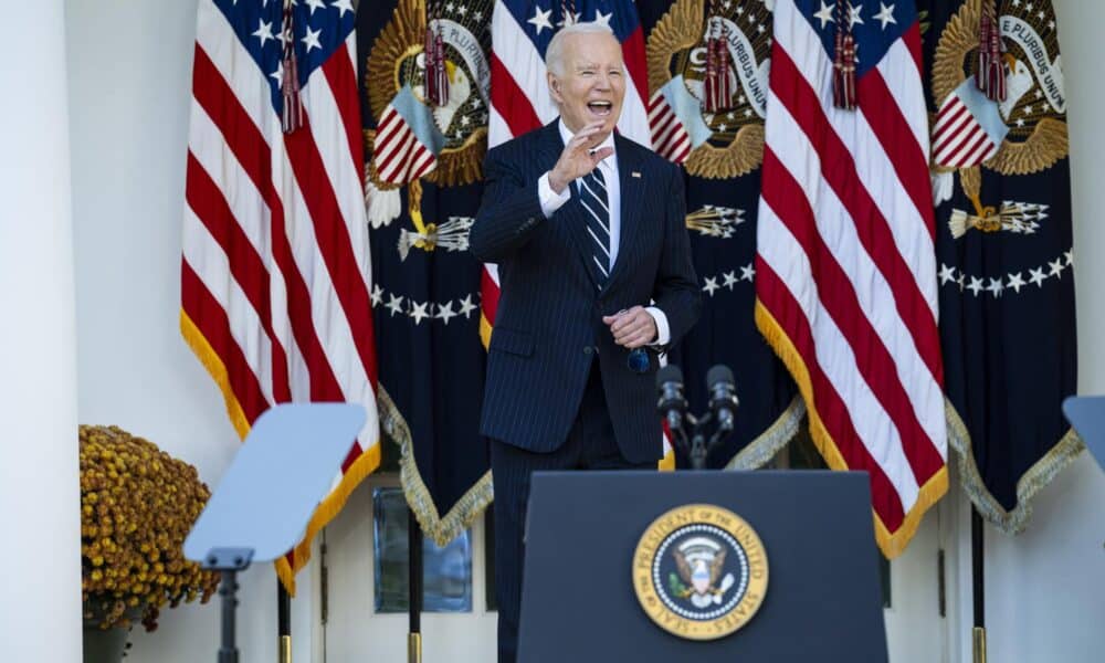 Fotografía del presidente de Estados Unidos, Joe Biden. EFE/Graeme Sloan