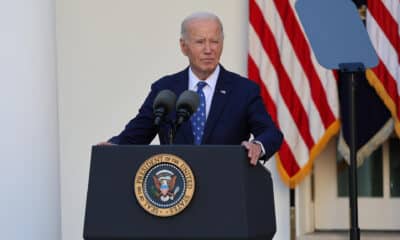 El presidente de Estados Unidos, Joe Biden, habla durante una rueda de prensa este martes en Washington, (Estado Unidos). EFE/ Octavio Guzmán