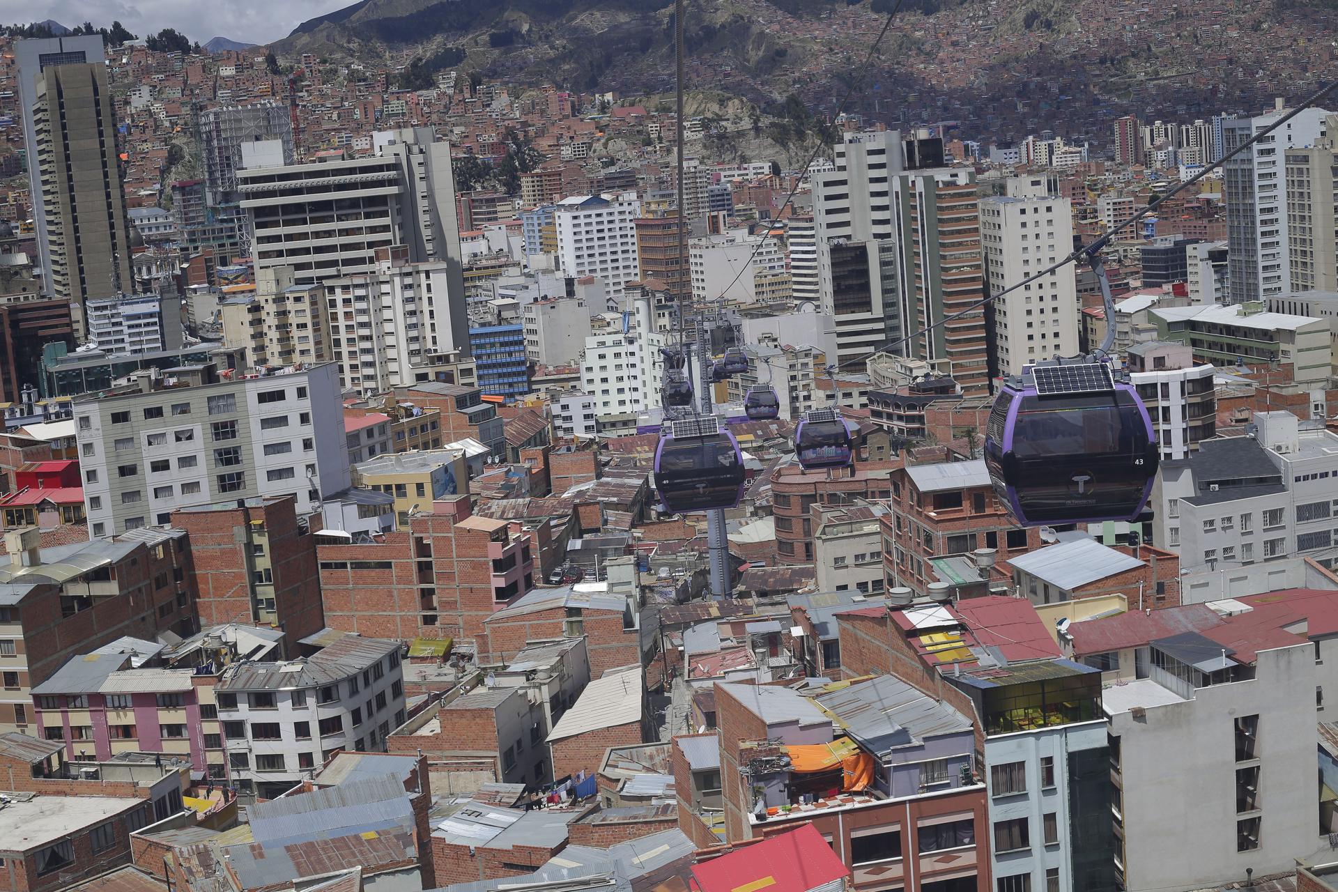 Vista panorámica dde la ciudad de La Paz (Bolivia). EFE/ Rodrigo Sura