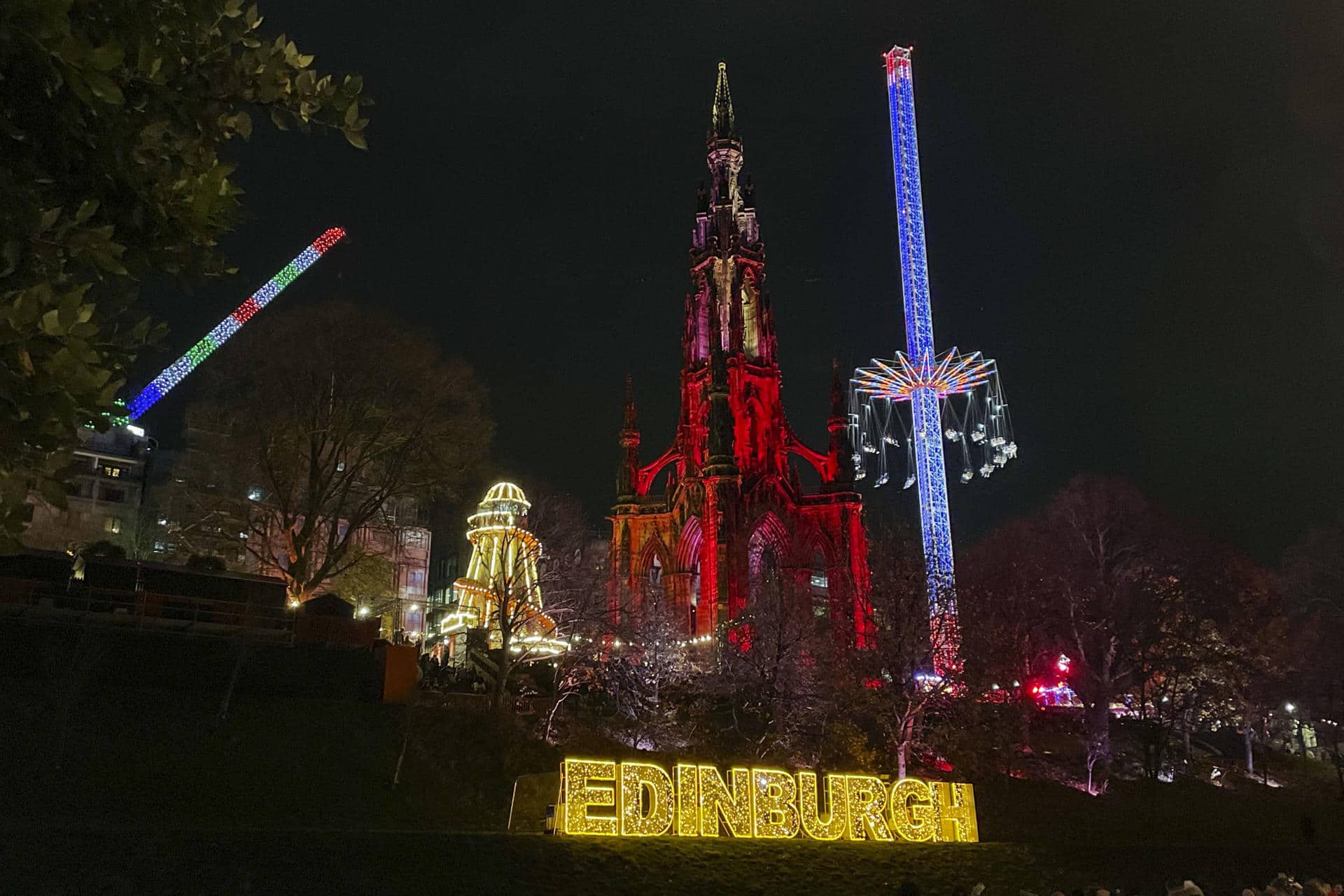 Mercado de Navidad de Edimburgo. EFE/ Susana Blaya