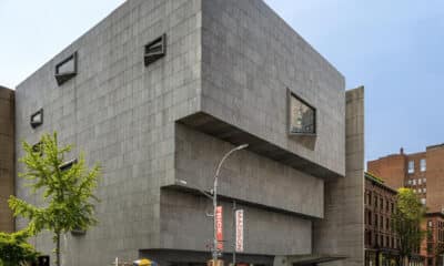 Fotografía cedida por Sotheby’s del Edificio Breuer, firmado por el arquitecto Marcel Breuer en la avenida Madison de Manhattan en Nueva York (Estados Unidos).EFE/ Max Touhey/ Sotheby’s