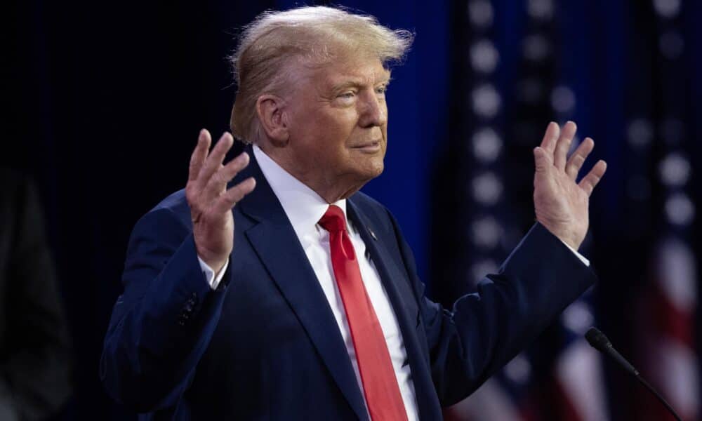 Fotografía de archivo del presidente electo de Estados Unidos, Donald J. Trump. EFE/EPA/MICHAEL REYNOLDS