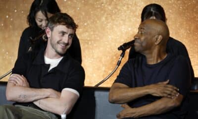 Imagen de archivo de Paul Mescal y Denzel Washington durante la rueda de prensa de 'Gladiator II' en el Festival de Cine Internacional de Tokio, en Japón. EFE/EPA/FRANCK ROBICHON