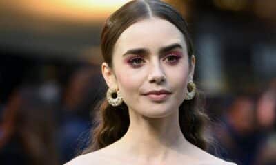 La actriz británica Lily Collins, hija del músico Phil Collins. Imagen de archivo. EFE/ Facundo Arrizabalaga