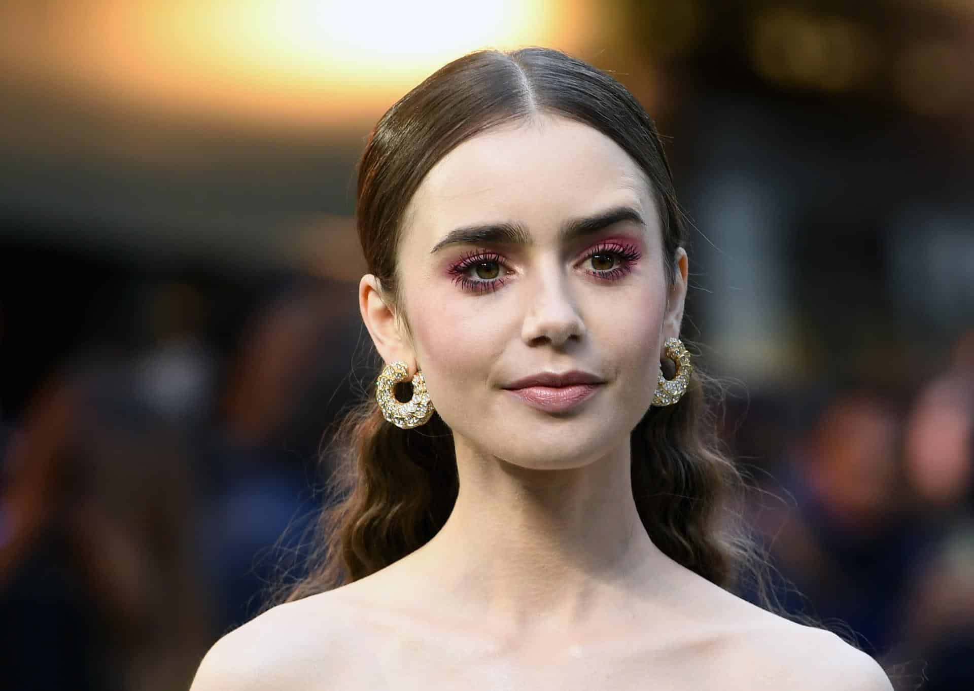 La actriz británica Lily Collins, hija del músico Phil Collins. Imagen de archivo. EFE/ Facundo Arrizabalaga