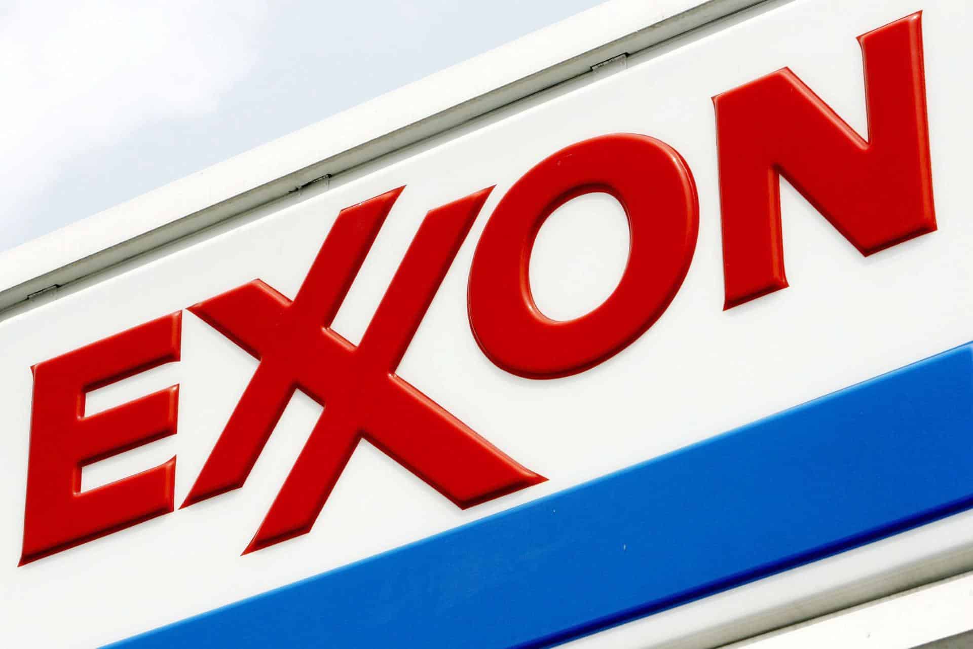 Imagen de archivo del logotipo de Exxon Mobil. EFE/Justin Lane