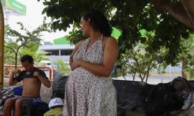 Fotografía de archivo de una mujer embarazada en Tapachula en Chiapas (México). EFE/Juan Manuel Blanco