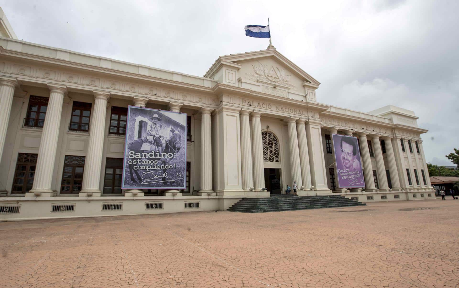 Fotografía de archivo del Palacio Nacional en Managua (Nicaragua). EFE/ Jorge Torres