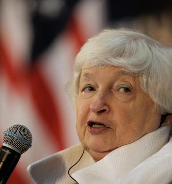 Imagen de archivo la secretaria del Tesoro de Estados Unidos, Janet Yellen. EFE/ Isaac Fontana