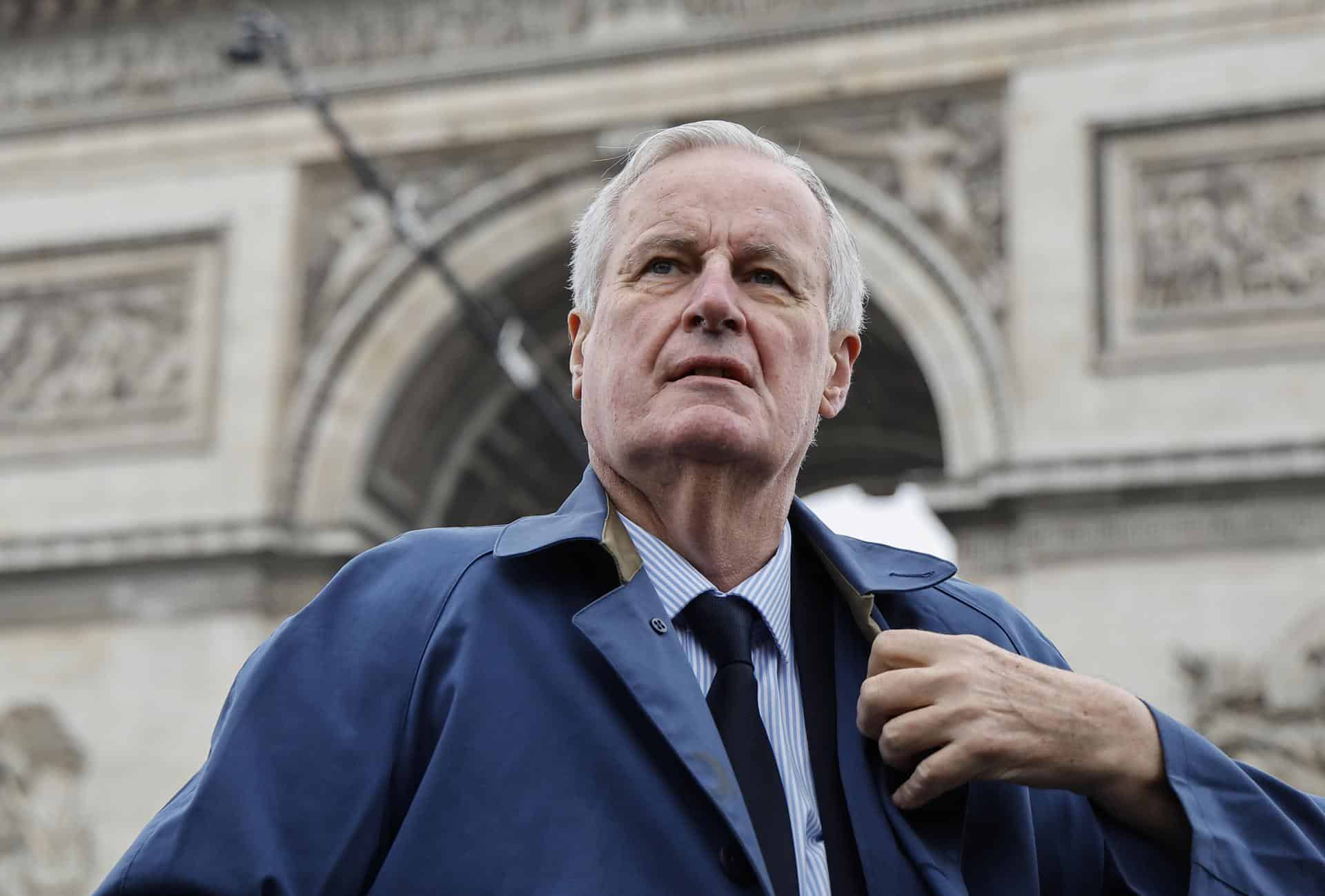 Primer Ministro, Michel Barnier. EFE/EPA/LUDOVIC MARIN / POOL MAXPPP OUT