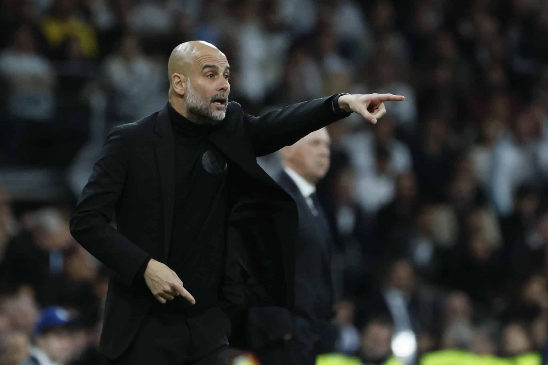 Foto de archivo del entrenador del Manchester, Pep Guardiola. EFE/Ballesteros