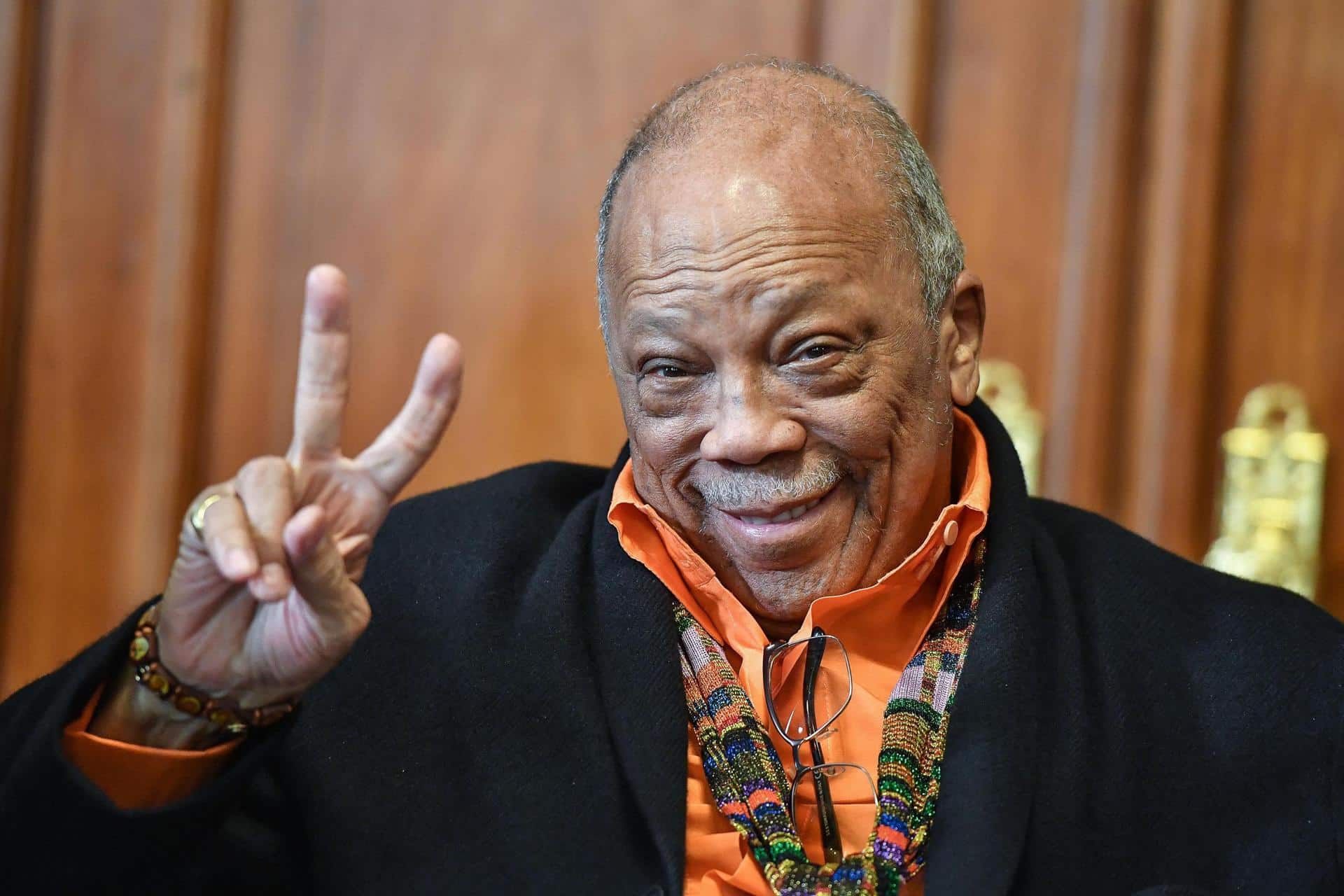 Imagen de archivo del músico estadounidense Quincy Jones. EFE/EPA/ALESSANDRO DI MEO *** Local Caption *** 54482980