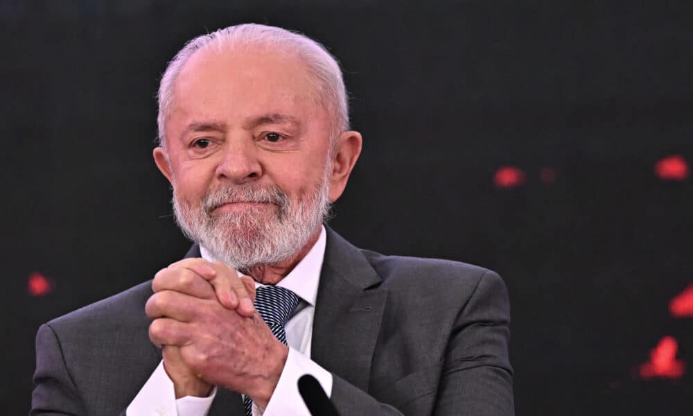 Fotografía de archivo en donde se ve al presidente de Brasil, Luiz Inácio Lula da Silva, en el Palácio del Planalto en Brasilia (Brasil). EFE/Andre Borges