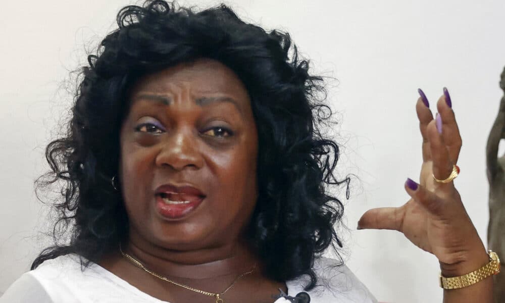 La veterana disidente cubana Berta Soler en una foto de archivo. EFE/Ernesto Mastrascusa