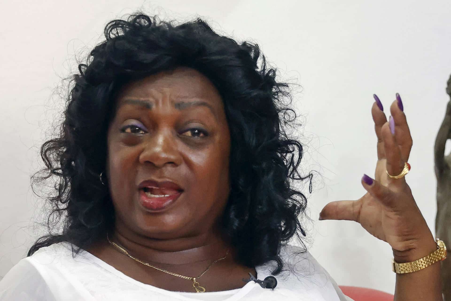 La veterana disidente cubana Berta Soler en una foto de archivo. EFE/Ernesto Mastrascusa