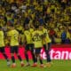 Los jugadores de Ecuador celebran un gol ante Bolivia durante un partido de las eliminatorias sudamericanas al Mundial de Fútbol 2026. EFE/ Jonathan Miranda