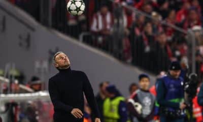 El entrenador del PSG Luis Enrique en foto de archivo de ANNA SZILAGYI. EFE