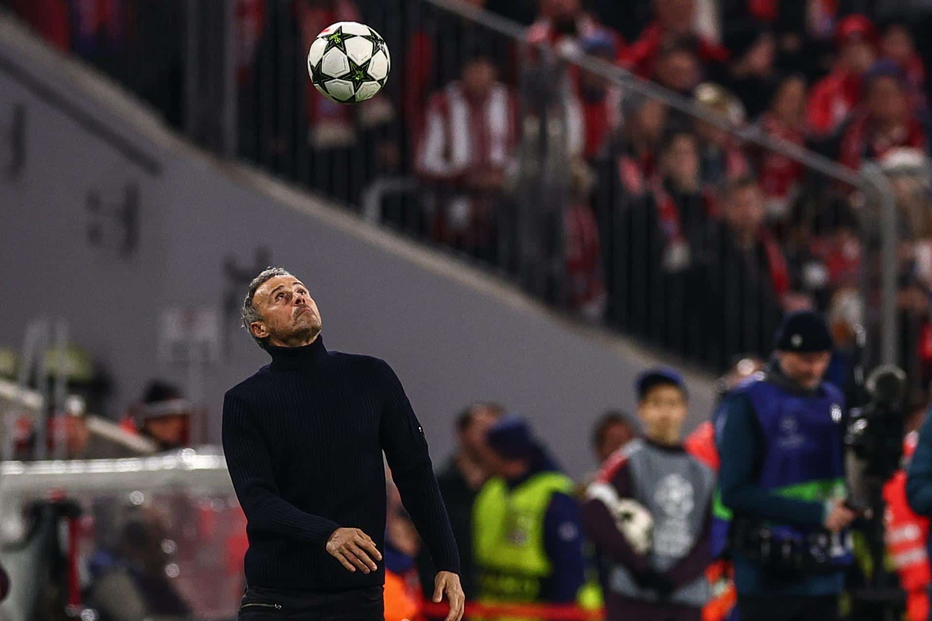 El entrenador del PSG Luis Enrique en foto de archivo de ANNA SZILAGYI. EFE