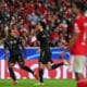 Leroy Sané celebra un gol ante el Benfica en 2021. EFE/EPA/MARIO CRUZ