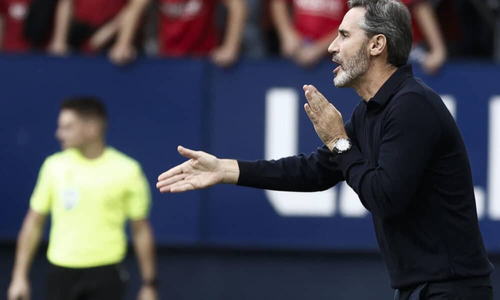 El entrenador de Osasuna, Vicente Moreno Peris, en una foto de archivo. EFE/ Jesús Diges