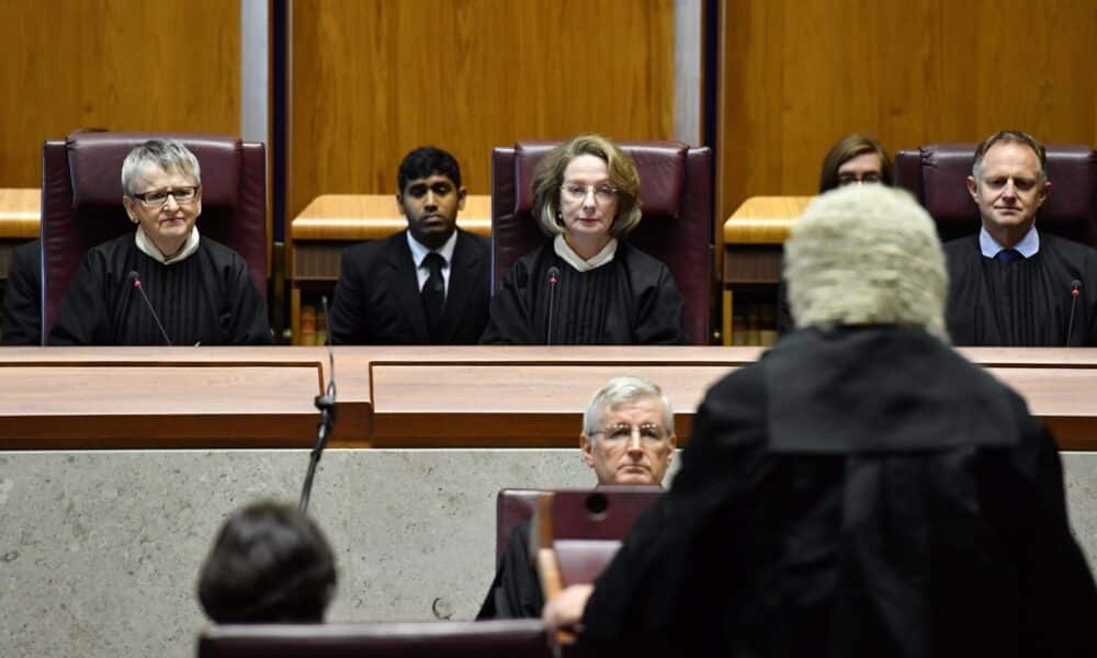 Fotografía de archivo del interior del Tribunal Superior de Australia en Camberra. EFE/EPA/MICK TSIKAS AUSTRALIA AND NEW ZEALAND OUT[AUSTRALIA AND NEW ZEALAND OUT]