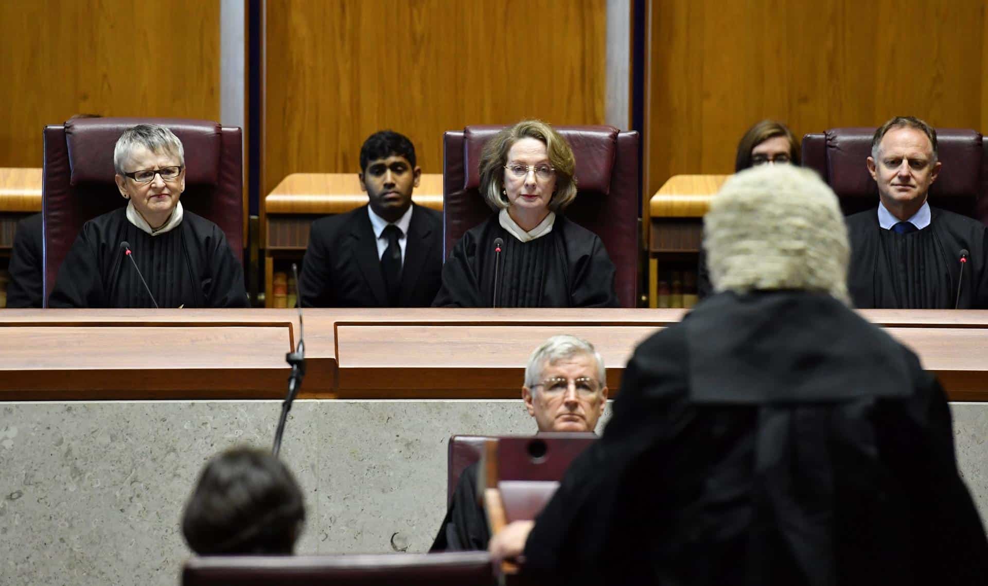 Fotografía de archivo del interior del Tribunal Superior de Australia en Camberra. EFE/EPA/MICK TSIKAS AUSTRALIA AND NEW ZEALAND OUT[AUSTRALIA AND NEW ZEALAND OUT]